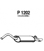 FENNO STEEL - P1202 - Глушитель AUDI A6 (C4) 2.0-2.3 94-97